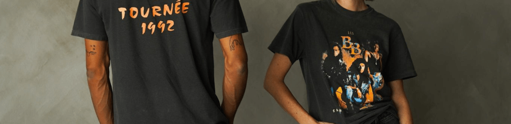 Un t-shirt du groupe Les BB pour la cause du cancer du&nbsp;côlon